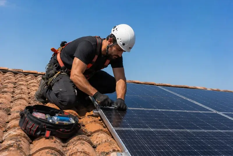 Maintenance et monitoring de panneaux solaires à Cussac-Fort-Médoc