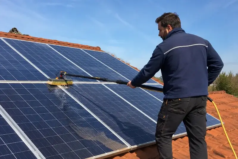 Nettoyage et entretien de panneaux solaires à Cussac-Fort-Médoc